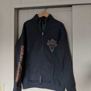 Grey Harley Davidson sweatshirt